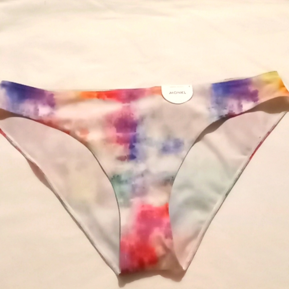 Monki cares swimwear bottom size large